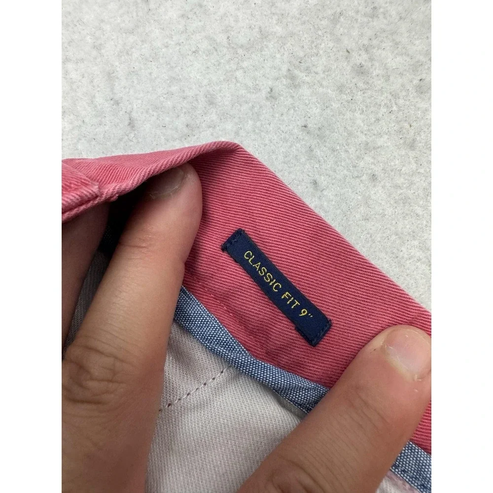 Polo Ralph Lauren Shorts Mens 38 Red Classic Fit Chino 9 Inseam Casual Summer